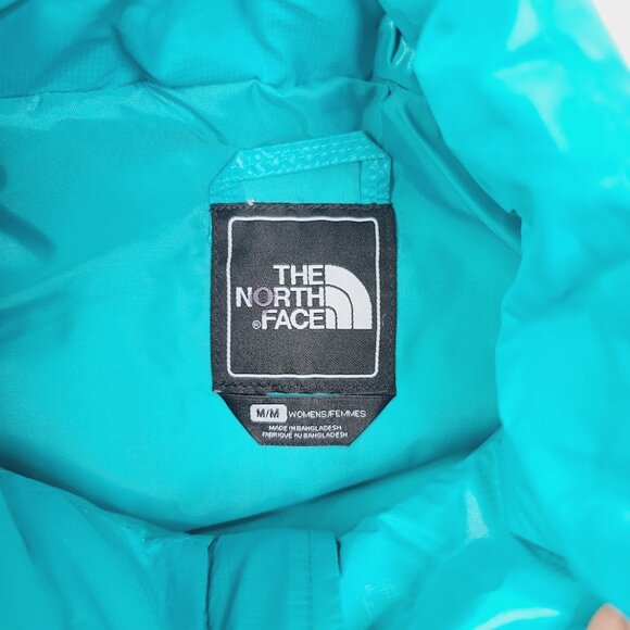 The North Face Women's Turquoise Hyline Hybrid 600 Goose Down Puffer Vest Size M - Picture 7 of 10